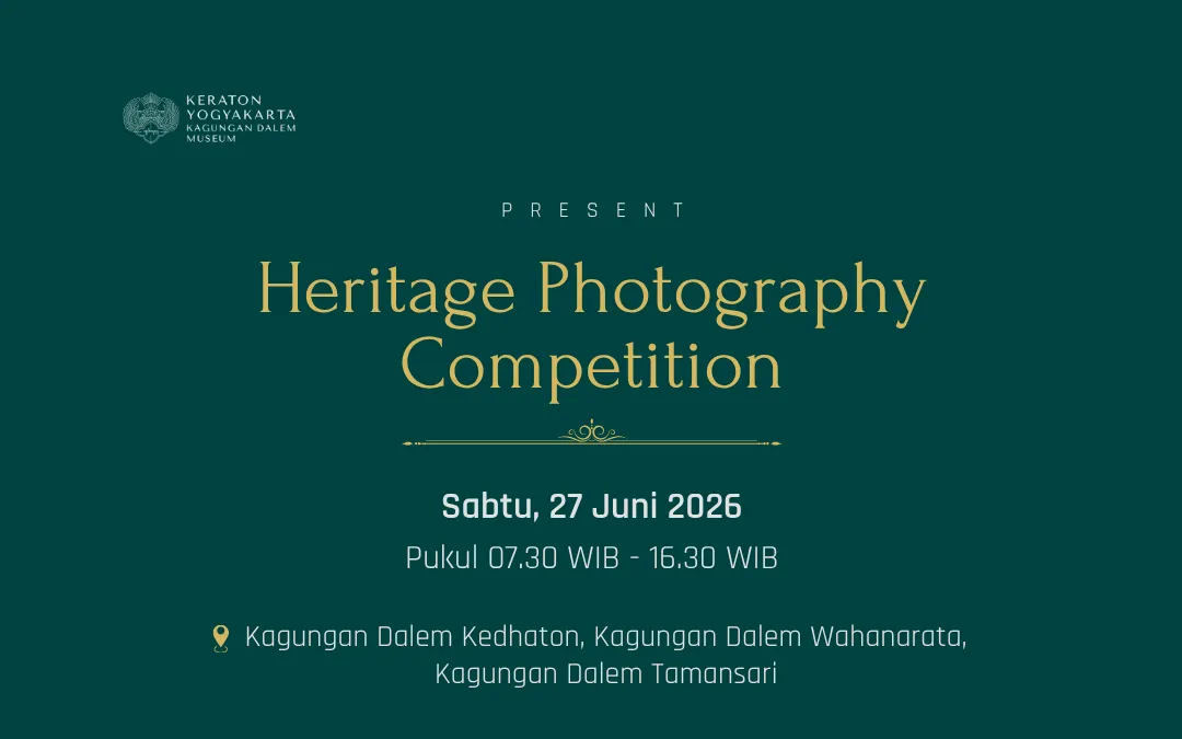 Heritage Photography Competition "Langgeng Rupa" 